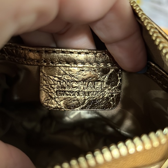 Brozen Embossed Michael MK Shoulder Bag - Picture 7 of 11